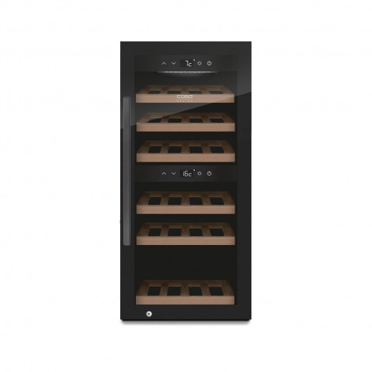 Vyno šaldytuvas Caso Smart Wine Cooler WineExclusive 24, juodas