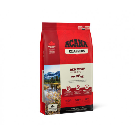  Pašaras šunims ACANA Classics Red Meat sausas maistas šunims 9,7 kg 
