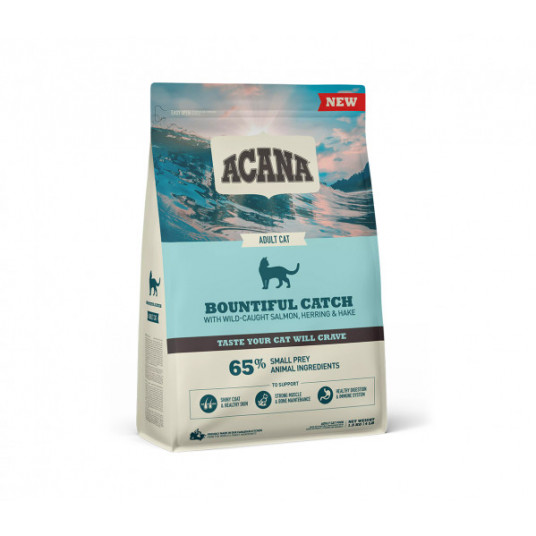 Pašaras katėms Acana Bountiful Catch Cat sausas maistas katėms 4,5 kg