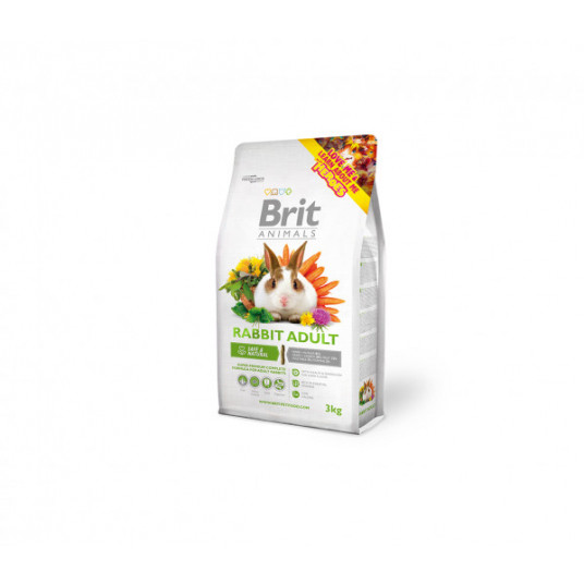 Brit Animals maistas suaugusiems triušiams 3kg