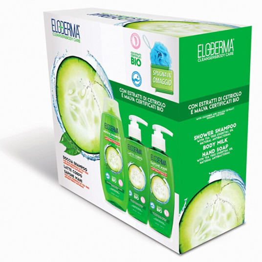 Eloderma - Cucumber and Mallow body and hair care gift set