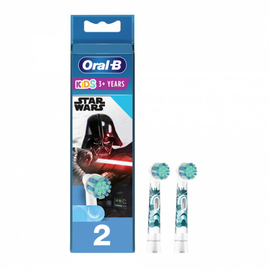  Dantų šepetėlio antgaliai Oral-B EB10-2 kids Star War 