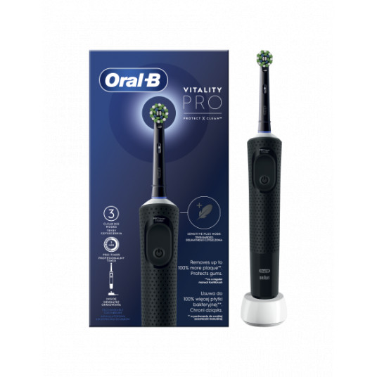 Elektrinis Dantų Šepetėlis Oral-B Vitality Pro D103.413.3D Black