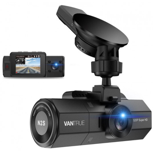  Vantrue N2S Dual 1440P vaizdo įrašymo įrenginys 
