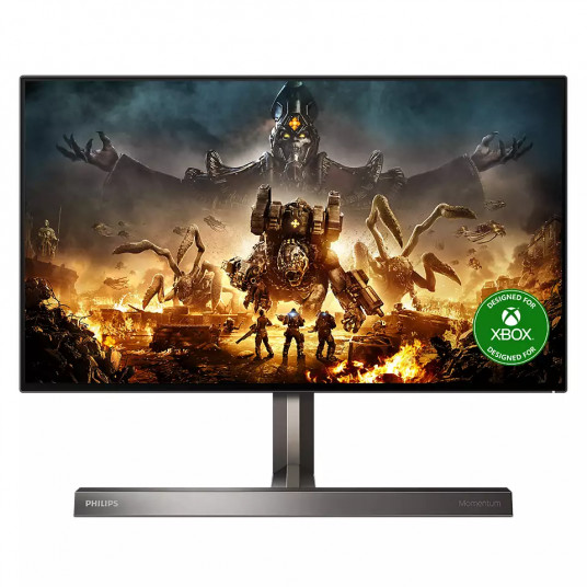  Philips Momentum 279M1RV/00 27 ", IPS, 4K UHD, 3840 x 2160, 16:9, 1 ms, 450 cd/m², Headphone output, 144 Hz, HDMI ports quantity 3 