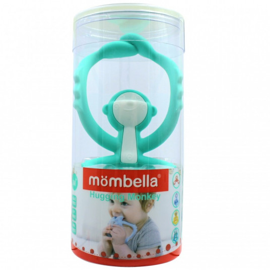  MOMBELLA kramtukas MONKEY, mėlyna, 3 mėn+, P8081-1 