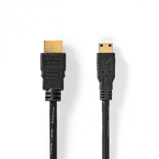  Nedis Ethernet-HDMI™-HDMI™ mini / 4K@30Hz / 10.2 Gb / Cable 1.5m 