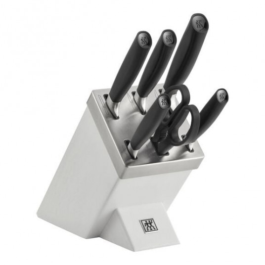 Zestaw 5 noży w bloku samoostrzącym ZWILLING All * Star 33760-600-0 czarny 