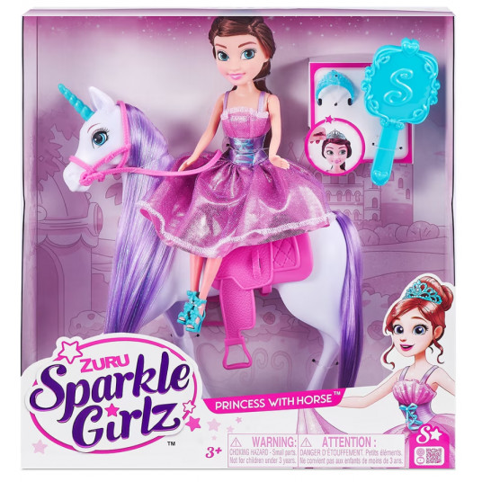  SPARKLE GIRLZ žaidimų rinkinys Lėlė fėja su žirgu, 100413 