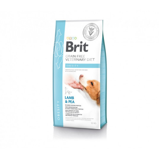 Pašaras šunims Brit GF Veterinary Diets Dog Obesity šunims 2 kg