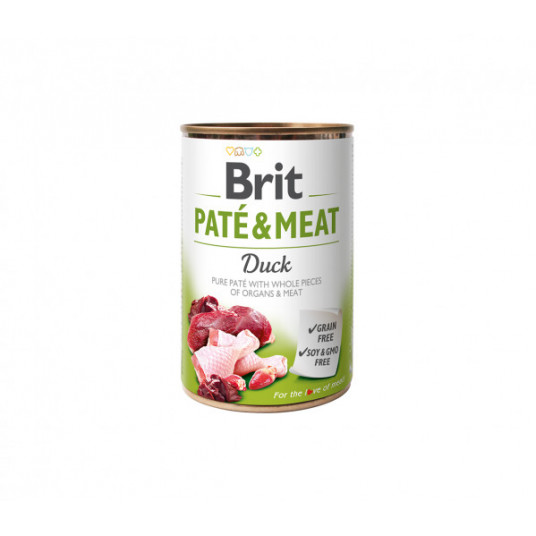  Brit Care konservai šunims Duck Pate & Meat 400 g 