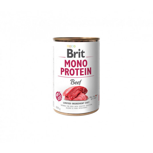  Brit Care kons. šunims Mono Protein Beef 400 g 