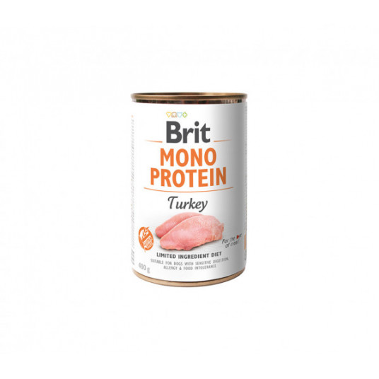  Brit Care kons. šunims Mono Protein Turkey 400 g 