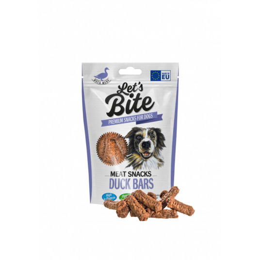 Brit Let's Bite Duck Bars skanėstai šunims su antiena 80 g