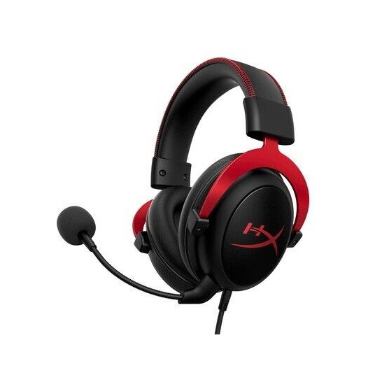  Ausinės HyperX Cloud II Wired Black/Red 