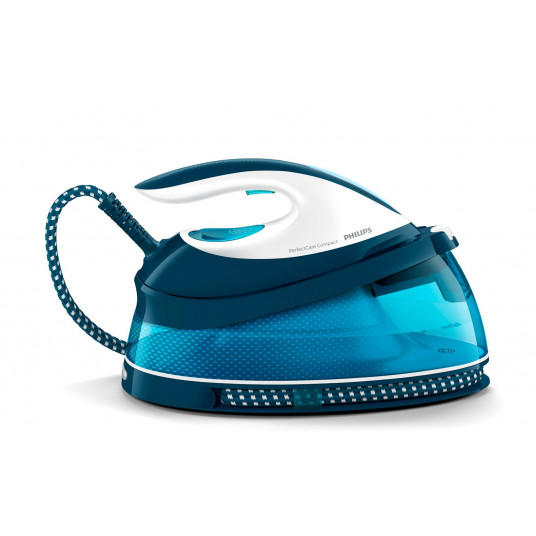  Philips GC7840/20 lygintuvas su garų generatoriumi 2400 W 1,5 L „SteamGlide“ padas Mėlyna, Balta 