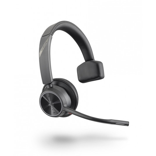  POLY Voyager 4310 UC Laisvų rankų įranga Vielinis ir Bevielis Su lankeliu Biuras / skambučių centras C tipo USB Bluetooth Juoda 