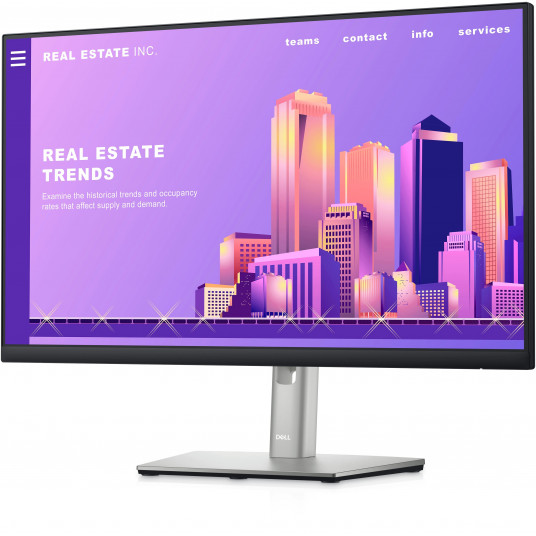  Dell LCD P2422H 23.8 ", IPS, FHD, 1920 x 1080, 16:9, 5 ms, 250 cd/m², Silver, HDMI ports quantity 1 