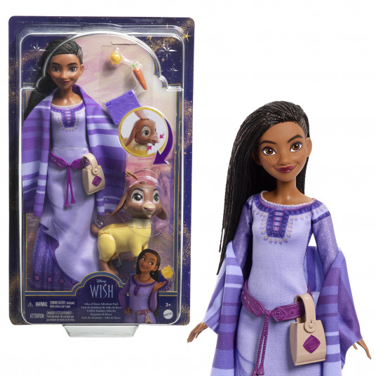  „Disney Wish“ lėlės Ashos ir jos draugo rinkinys, HPX25 