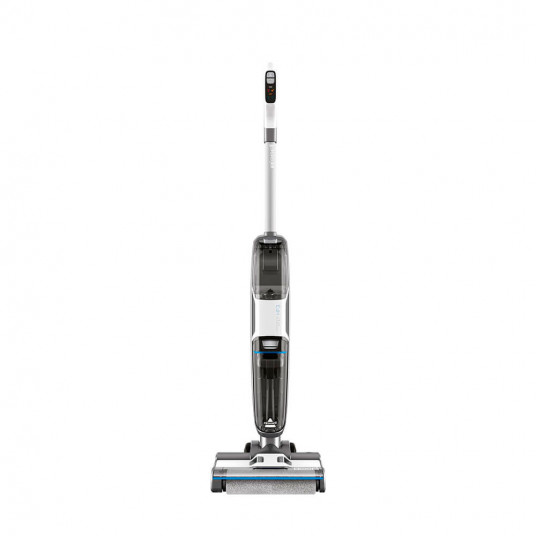 Bissell CrossWave HF3 cordless vacuum cleaner and Featherweight Pro Eco Stick corded vacuum cleaner 3639N_2024N Cordless operating Handstick Washing function - W 22.2 V Operating time (max) 25 min Black/Titanium/Bossanova Blue Warranty 24 month(s)