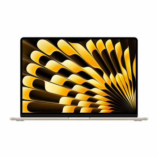  Kompiuteris Apple MacBook Air 15.3" Apple M2 8C, RAM 16GB, SSD 512GB, Mac OS, Starlight MQKV3ZE/A/R1 