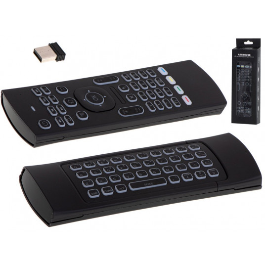  RoGer Air Mouse PRO Wireless remote control with QWERTY keyboard and gyro mouse 