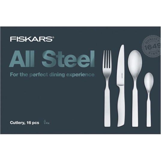 Stalo įrankių rinkinys Fiskars All Steel 16 vnt. 1054778