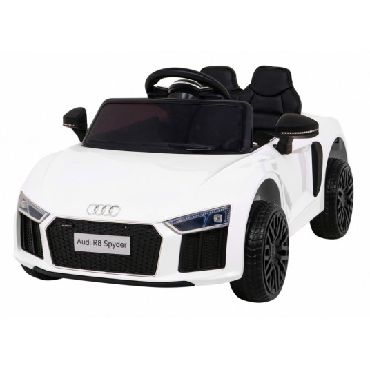 Elektromobilis Audi R8, baltas