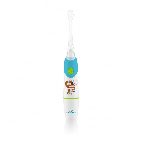  ETA Toothbrush for kids ETA071090000 Sonetic, Electric, Rechargeable, Sonic technology, Number of brush heads included 2, White/Light blue 