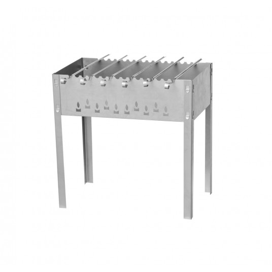 MUSTANG Charcoal grill with 6 skewers 263591 Grill Steel 