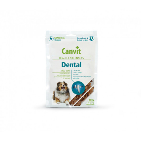  Skanėstas šunims Canvit skanėstas Dental 200 g 