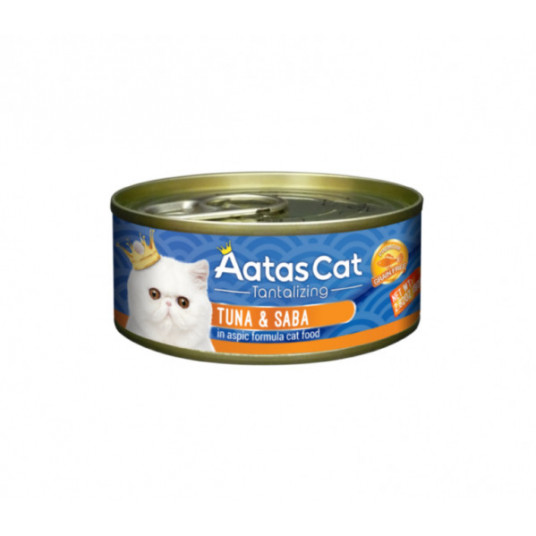  Aatas Cat Tantalizing konservas katėms Tuna&Saba 80 g 