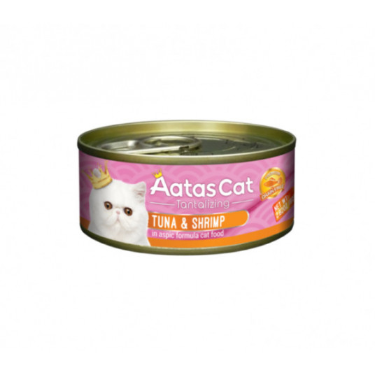  Aatas Cat Tantalizing konservas katėms Tuna&Shrimp 80 g 