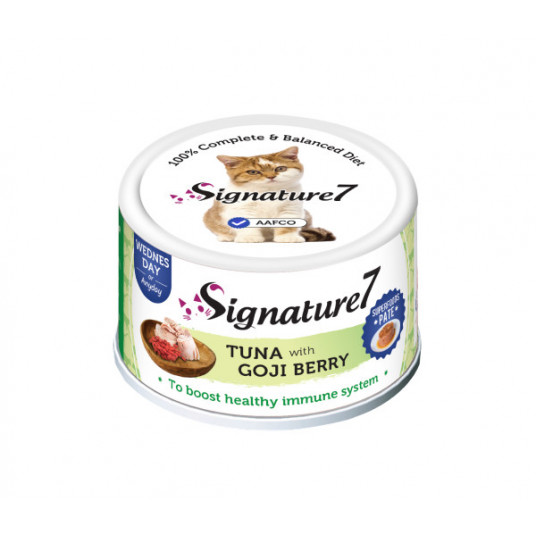  Signature7 Tuna with Goji Pate konservai katėms su tunu ir goji uogomis 80 g 