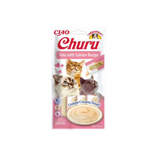  Skanėstas katėms Churu Cat skanėstas Tuna Salmon 56 g 