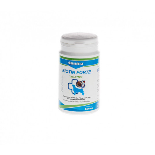 Canina Biotin Forte tabletės šunims N30 100g