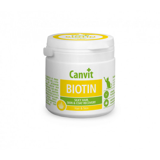  Canvit Biotin tabletės katėms N100 100g 