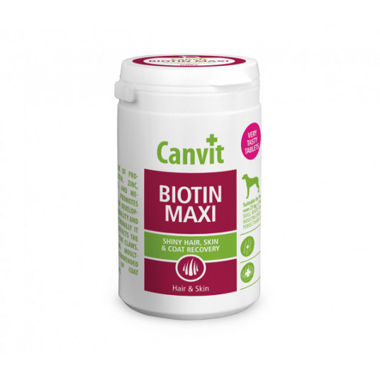 Canvit Biotin Maxi tabletės šunims N76 230g
