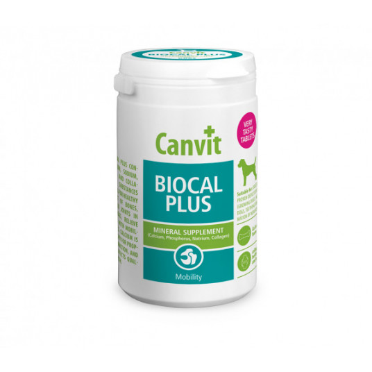 Canvit Biocal Plus tabletės šunims N230 230g