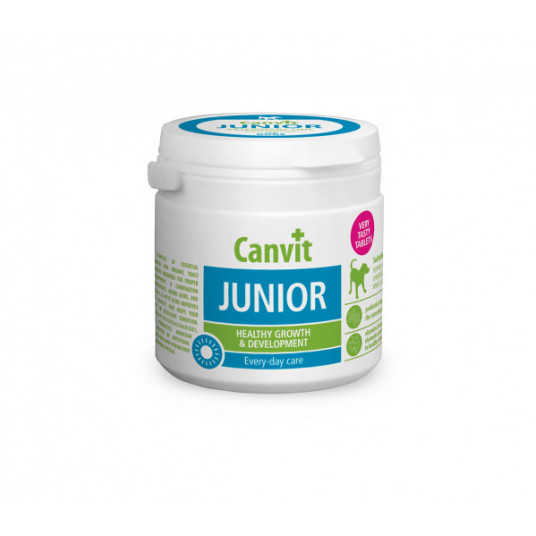 Canvit Junior tabletės šunims N100 100g