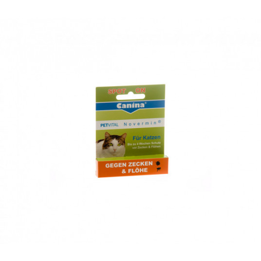 Canina Petvital Novermin lašai katėms 2ml