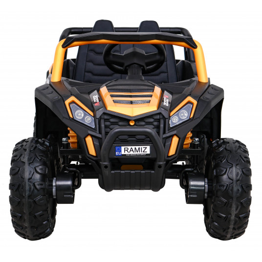  Elektrinis bagis UTV 2000M Racing, auksinis 