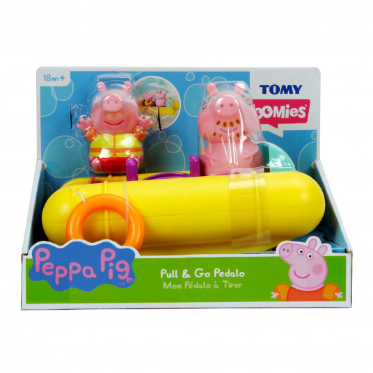  TOMY vonios žaislas Pull & Go Pedalo, E73107C 