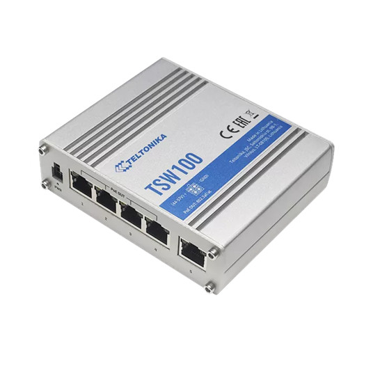  Teltonika TSW100 PoE+ Switch 
