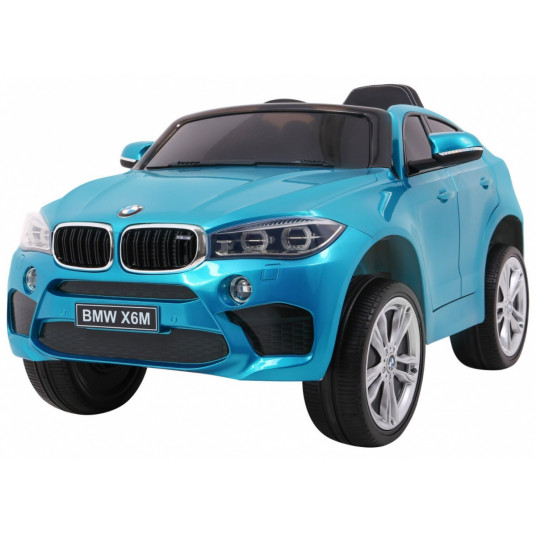 Elektromobilis BMW X6M dažytas, mėlynas