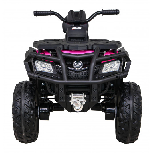Elektrinis keturratis XT-SPEED 4x4, rožinis