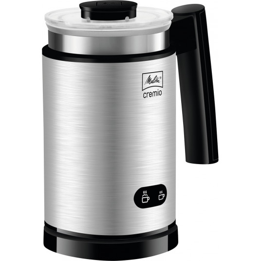 Melitta Cremio II Automatinis pieno putų plaktuvas Juoda, Nerūdijančiojo plieno 
