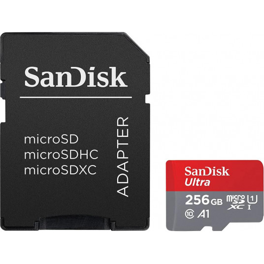  MEMORY MICRO SDXC 256GB UHS-I/W/A SDSQUA4-256G-GN6MA SANDISK 