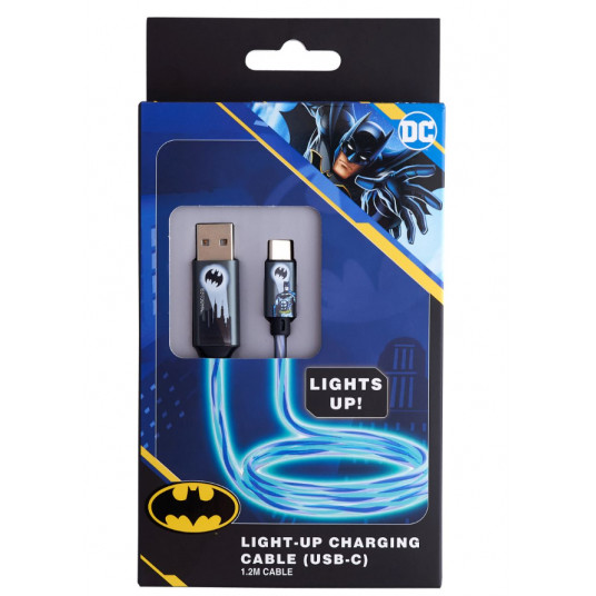  Lazerbuilt Batman Cable USB / USB-C / 10W 