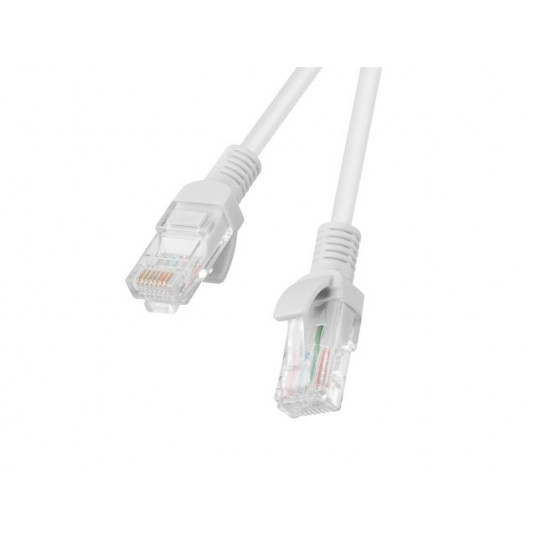  Lanberg komutacinis kabelis RJ45, 6 kat., UTP, 10 m, pilkos spalvos 
